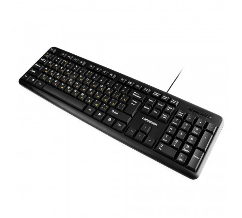 Клавиатура Гарнизон GK-100, USB, черный (207858) (207858)