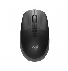 Мышь беспроводная Lgitech M190 Charcoal |910-005905| черная, оптическая, 1000dpi, 2.4GHz, USB-ресивер (091825)