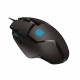 Мышь игровая Logitech G402 Hyperion Fury |910-004067| черная, лазерная, 4000dpi, USB, 2м, 8 кнопок, подсветка, под правую руку, (051768)