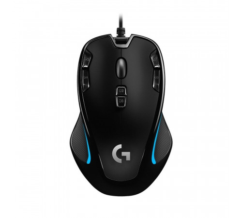 Мышь игровая Logitech G300s |910-004345| черно-синяя, оптическая, 2500dpi, 2м USB2.0, 9 кнопок, под правую руку, (053830)