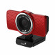 Веб-камера Genius ECam 8000 Red красная, 2Mp, FHD 1080p@30fps, угол обзора |32200001401| 90°, поворотная на 360°, универсальный держатель, USB2.0, кабель 1.5м {40}