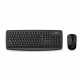 Комплект клавиатура и мышь  беспроводной Genius Smart KM-8100 |31340004402| (KM-8100/K + NX-7008) клавиатура черная, |31340004402| 104 клавиши с защитой от воды, мышь черная, оптическая, 3 кнопки, 2.4GHz, USB-ресивер (256267)