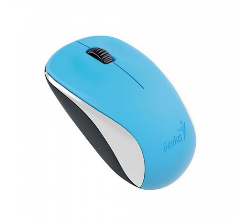 Мышь беспроводная Genius NX-7000 Blue |31030109109| голубая, BlueEye, 1200dpi, 3 кнопки, 2.4GHz, USB приемник