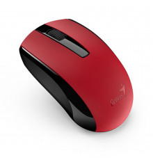 Мышь беспроводная Genius ECO-8100 Red |31030004403| красная, BlueEye, 1600dpi, 3 кнопки, 2.4GHz,  встроенный аккумулятор, USB приемник