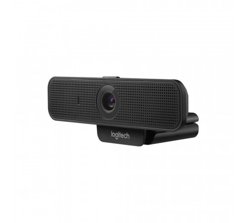 Веб-камера Logitech C925e бизнес-класс, черная, 2Mp, FHD 1080p@30fps, автофокус, угол обзора |960-001076| 78°, zoom 1.2x, сжатие H.264, складная подставка, встроенная шторка, USB2.0, кабель 1.8м