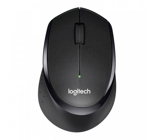 Мышь беспроводная Logitech B330 Silent Plus Black |910-004913| черная, оптическая, 1000dpi, 2.4GHz, USB-ресивер, бесшумная, под правую руку, RTL {10} (066717)