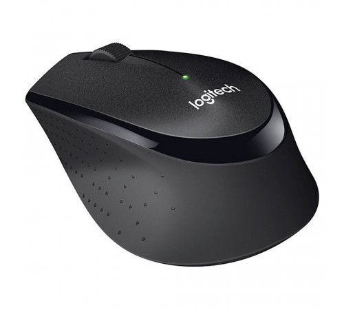 Мышь беспроводная Logitech B330 Silent Plus Black |910-004913| черная, оптическая, 1000dpi, 2.4GHz, USB-ресивер, бесшумная, под правую руку, RTL {10} (066717)