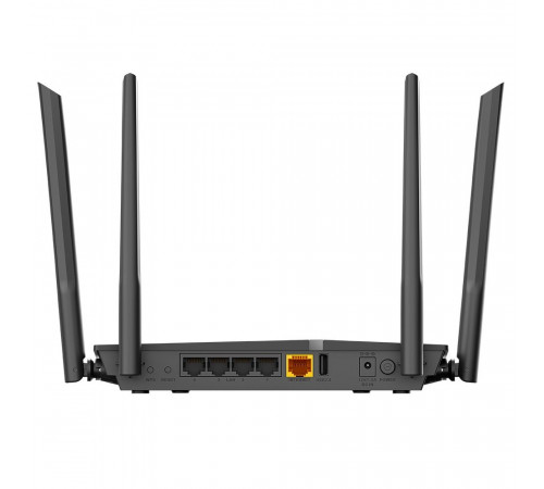 Маршрутизатор D-Link DIR-1260/RU/R1A (беспроводной двухдиапазонный гигабитный AC1200 Wave 2) с поддержкой MU-MIMO, 3G/LTE и USB-портом (456169)
