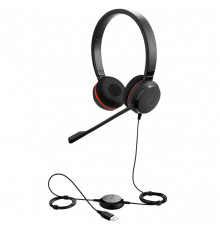Гарнитура проводная Jabra EVOLVE 20 SE, Stereo, MS / USB-A / (021158) {48}
