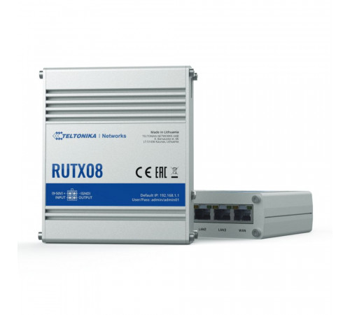 Маршрутизатор Teltonika RUTX08 (RUTX080100) 4x 1Gbit RJ-45 / USB 2.0