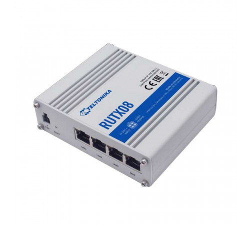 Маршрутизатор Teltonika RUTX08 (RUTX080100) 4x 1Gbit RJ-45 / USB 2.0