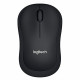 Мышь беспроводная Logitech B220 Silent Black |910-004881| черная, оптическая, 1000dpi, 2.4GHz,USB-ресивер, бесшумная, под любую руку, RTL {10} (066229)