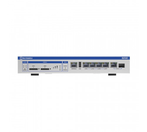 Маршрутизатор Teltonika RUTXR1 (RUTXR1000000) ПРОМЫШЛЕННЫЙ SFP/LTE МАРШРУТИЗАТОР ДЛЯ КРЕПЛЕНИЯ В СТОЙКУ (312613)