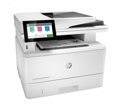 HP LaserJet Enterprise M430f А4, МФУ, лазерное, черно-белое , 40стр/мин, 1200dpi, 800МГц, 2Гб, 50АПД, 250+100, AirPrint/USB/ Ethernet, 3000стр/картридж, (3PZ55A)