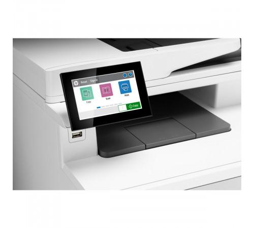 HP Color LaserJet Enterprise M480f А4, МФУ, лазерное, цветное, 27стр/мин, 600dpi, 800МГц, 2Гб,50АПД,  250+50, AirPrint/USB/Ethernet, 2400стр/картридж, (3QA55A)