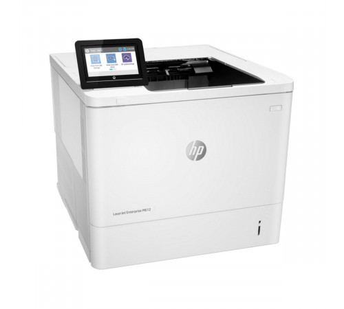 Принтер HP  LaserJet Enterprise M612dn A4, лазерный, черно-белый, 71стр/мин, 1200dpi, 1200МГц, 512Мб, 550+100, AirPrint/USB/Ethernet , 10500стр/картридж, (7PS86A)