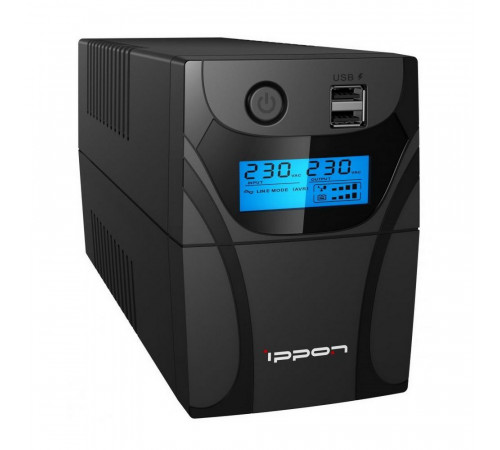 Источник бесперебойного питания Ippon Back Power Pro II Euro 650 Line-interactive 360W/650VA {4} (803607)