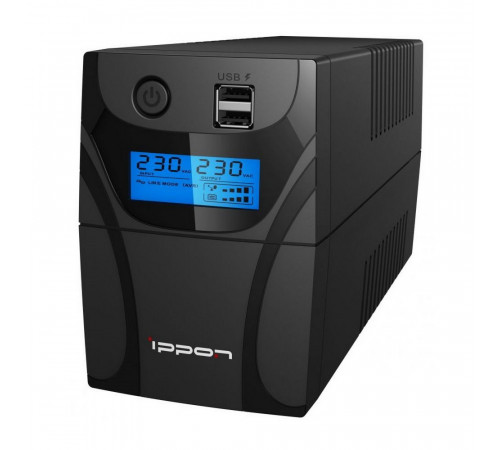 Источник бесперебойного питания Ippon Back Power Pro II Euro 650 Line-interactive 360W/650VA {4} (803607)