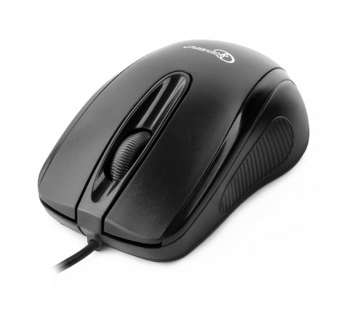 Мышь Gembird MUSOPTI8-801U, USB, черный, 2кн., 800DPI кабель 1.35м {100} (203690)