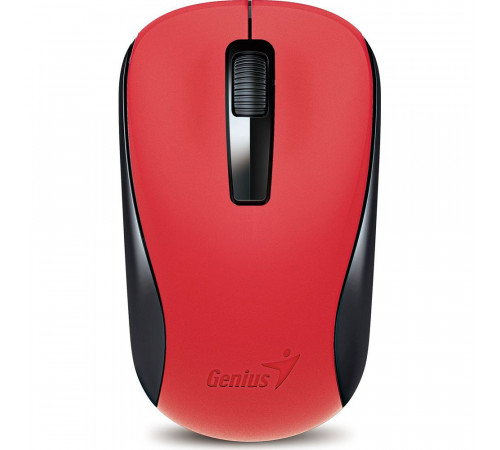 Мышь беспроводная Genius NX-7005 Red |31030127103| красная, BlueEye, 1200dpi, 3 кнопки, 2.4GHz, USB приемник (251064)
