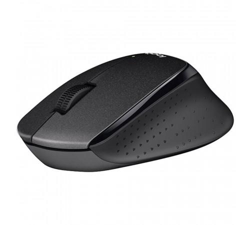 Мышь беспроводная Logitech M330 Silent Plus Blue |910-004910| синяя, оптическая, 1000dpi, 2.4GHz, USB-ресивер, бесшумная, под правую руку (066687)