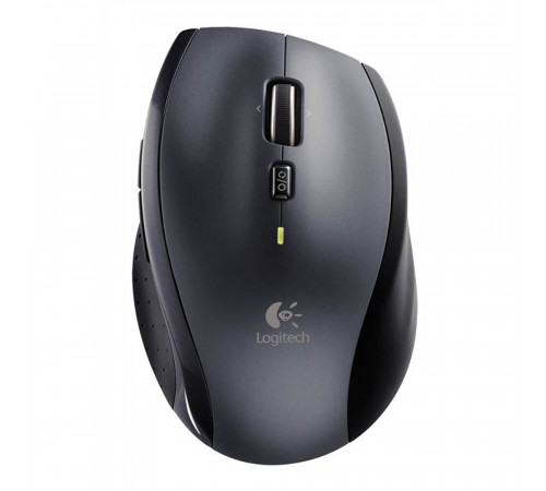 Мышь беспроводная Logitech M705 Marathon Mouse |910-001949| черная, оптическая, 1000dpi, 2.4GHz, USB-ресивер (Logitech Unifying®), 5 кнопок, под правую руку, (023901)