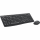 Комплект клавиатура и мышь Logitech  MK295 SilentTouch |920-009807| клавиатура черная, 111 клавиш с |920-009807| защитой от воды, мышь черная, оптическая, 3 кнопки, 2.4GHz, USB-ресивер (092501) {6}