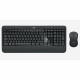 Комплект клавиатура и мышь Logitech  беспроводной MK540 Advanced |920-008686| клавиатура черная, мультимедийная, 114 |920-008686| клавиш с защитой от воды, мышь черная, оптическая 1000dpi, 3 кнопки, 2.4GHz, USB-ресивер (077478) {4}