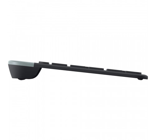 Комплект клавиатура и мышь беспроводной Logitech MK470 Slim |920-009206| клавиатура черно-серая, токопрофильная, 102 |920-009206| клавиши, мышь черная, компактная, оптическая 1000dpi, 3 кнопки, 2.4GHz, USB-ресивер (086449)(086623) {4}