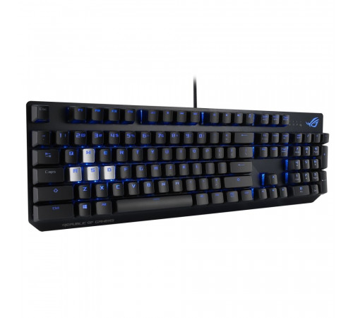 Клавиатура ASUS XA02 ROG STRIX SCOPE ROG NX Red ABS 100% USB (90MP0186-B0RA00) (085904)