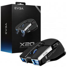 Мышь EVGA 903-T1-20BK-K3 MOUSE,X20,2.4G BT WIRE,RETAIL,GBL,BLACK