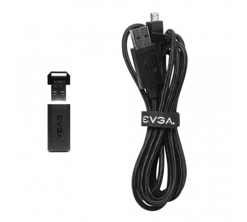 Мышь EVGA 903-T1-20BK-K3 MOUSE,X20,2.4G BT WIRE,RETAIL,GBL,BLACK