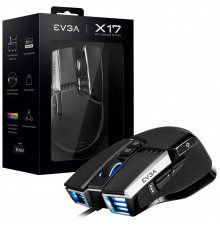 Мышь EVGA 903-W1-17BK-K3 MOUSE,X17,WIRE,RETAIL,GLOBAL,BLACK