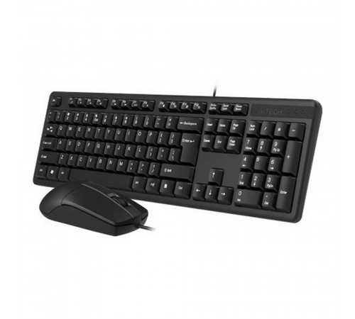 Клавиатура + мышь A4Tech KK-3330 клав:черный мышь:черный USB KK-3330 USB (BLACK) (961851)
