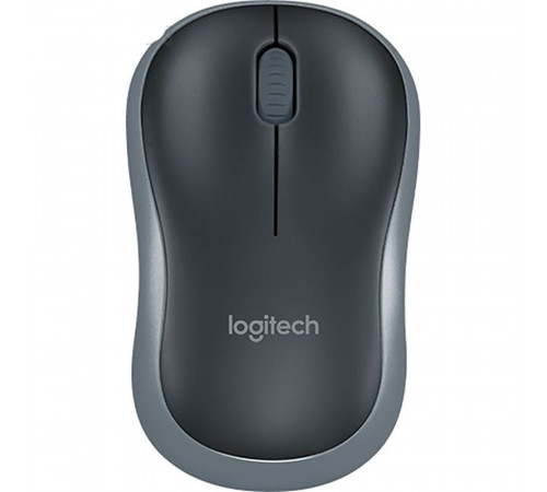 Мышь беспроводная Lgitech M185 Swift Grey |910-002238| серая, оптическая, 1000dpi, 2.4GHz, |910-002238| USB-ресивер Logitech Unifying® {10} (272815)