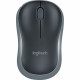 Мышь беспроводная Lgitech M185 Swift Grey |910-002238| серая, оптическая, 1000dpi, 2.4GHz, |910-002238| USB-ресивер Logitech Unifying® {10} (272815)