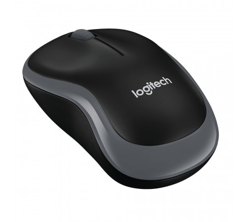 Мышь беспроводная Lgitech M185 Swift Grey |910-002238| серая, оптическая, 1000dpi, 2.4GHz, |910-002238| USB-ресивер Logitech Unifying® {10} (272815)