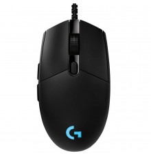 Мышь игровая Logitech G PRO |910-005440| черная, cенсор Hero 25K 100-25600dpi, USB 2.1м, 6 кнопок, |910-005440| 5 профилей пользователя, RGB-подсветка, под обе руки (079724) {4}