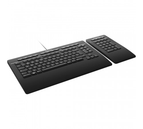 Клавиатура 3DConnexion 3DX-700092 Keyboard Pro with Numpad, US-International (QWERTY) {5} (341214)