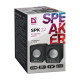 Акустические системы Defender  2.0 SPK 22 черный, 5 Вт, питание от USB DEFENDER (655033)