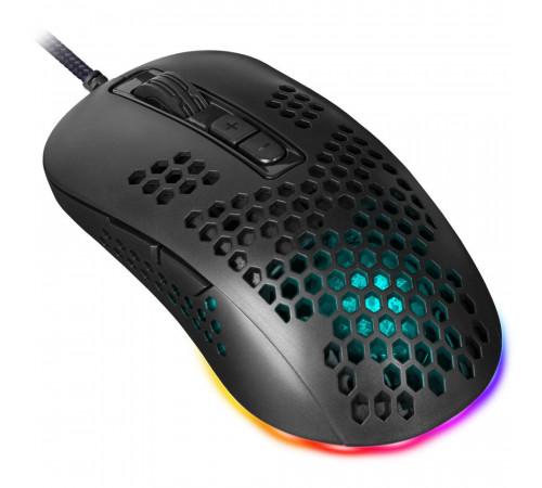 Мышь проводная игровая Defender Shepard GM-620L RGB,7кнопок,12800dpi (526203)