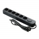 Сетевой фильтр Ippon BK232-16 3м (6 розеток) черный (коробка) (299503) {6}