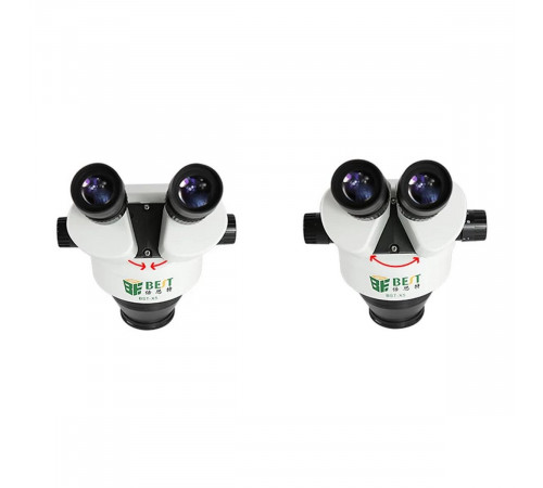 Тринокулярный стереомикроскоп BST-X6 II 7x-45x, WF10X, 45 угол обзора