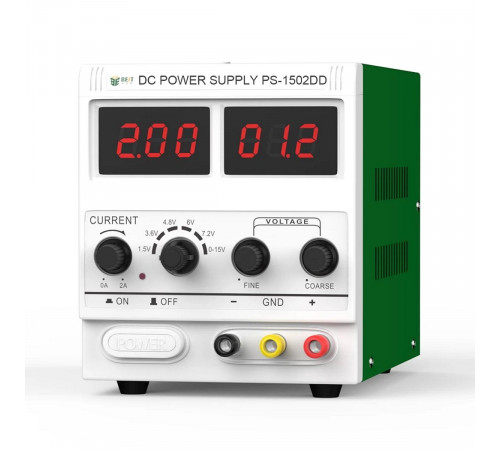 Лабораторный источник питания BST-1502DD 50Вт, 15В, 2А