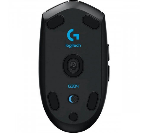 Мышь Logitech Мышь игровая Logitech G304 Lightspeed Black черная, 200-12000dpi, беспроводная 2.4GHz, USB приемник LIGHTSPEED™, 6 программируемых кнопок, под обе руки