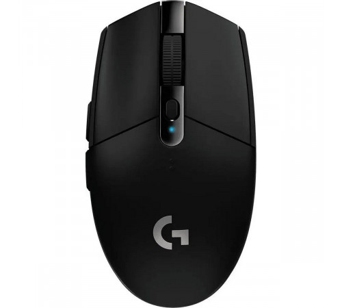 Мышь Logitech Мышь игровая Logitech G304 Lightspeed Black черная, 200-12000dpi, беспроводная 2.4GHz, USB приемник LIGHTSPEED™, 6 программируемых кнопок, под обе руки