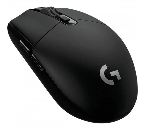 Мышь Logitech Мышь игровая Logitech G304 Lightspeed Black черная, 200-12000dpi, беспроводная 2.4GHz, USB приемник LIGHTSPEED™, 6 программируемых кнопок, под обе руки