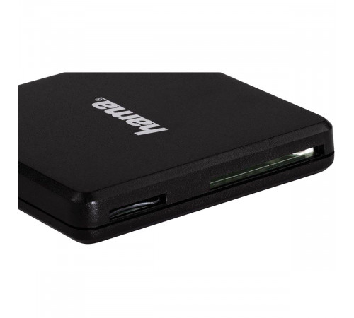 Картридер Hama Устройство чтения карт памяти USB3.0 Hama Multi H-124022 черный 00124022 (305202)