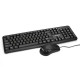 Комплект клавиатура и мышь Exegate  Combo MK120 (кл-ра 104кл+мышь 1000dpi 3кн.+sсroll USB, шнуры 1,5м, черн,»
