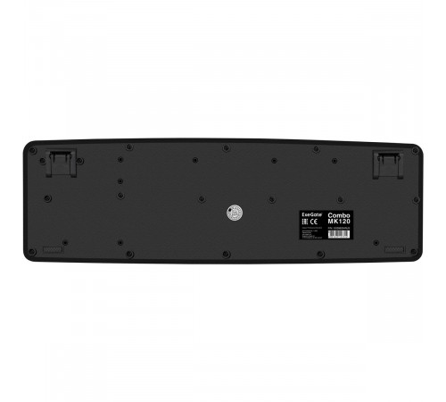 Комплект клавиатура и мышь Exegate  Combo MK120 (кл-ра 104кл+мышь 1000dpi 3кн.+sсroll USB, шнуры 1,5м, черн,»